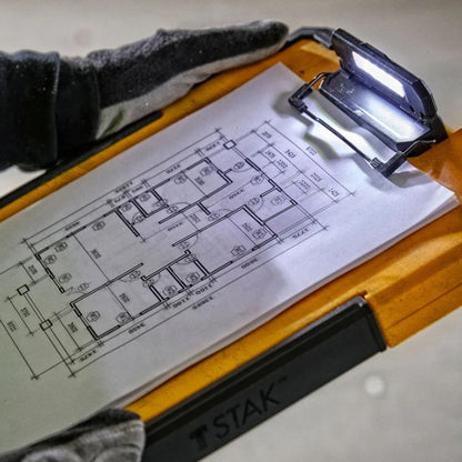 DeWALT DWST82732-1 TSTAK Clipboard Organizer LED Light Clipboard