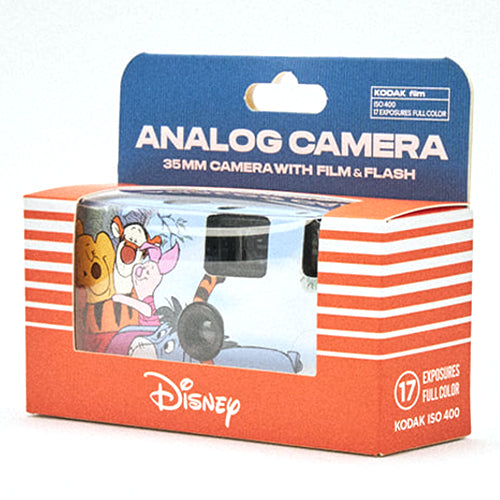 NBD Analog 35mm Camera with Film & Flash Ready to-Use Camera (Disney Winnie The Pooh)