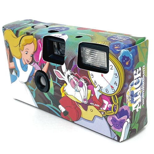 NBD Analog 35mm Camera with Film & Flash Ready to-Use Camera (Disney Alice)