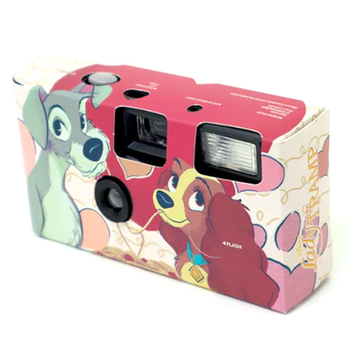 NBD Analog 35mm Camera with Film & Flash Ready to-Use Camera (Disney Lacy and The Tramp)
