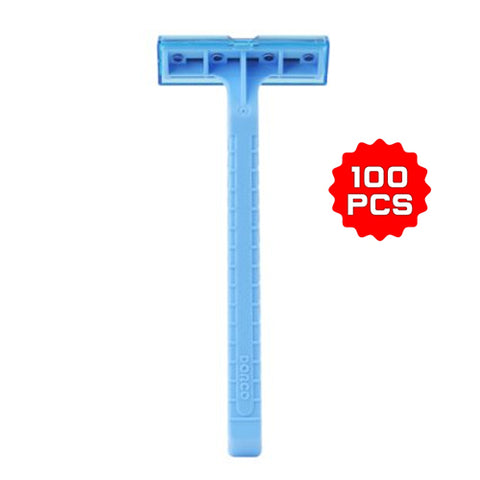 100 Pcs Dorco Fresh Disposable Stainless Steel Twin Blade Razors
