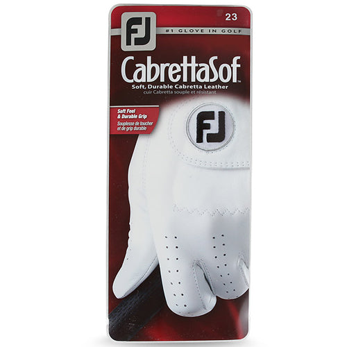 FootJoy CabrettaSof Cabretta Soft Feel Leather Golf Glove (MEN'S/Left Hand)