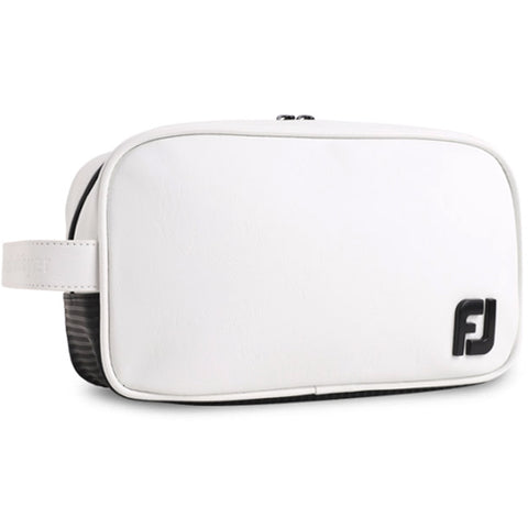 FootJoy FJ Tour Solid Golf Pouch Accessory Case Sports Bag (White)