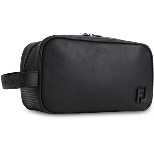 FootJoy FJ Tour Solid Golf Pouch Accessory Case Sports Bag (Black)