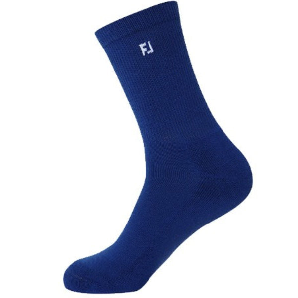 FootJoy FJ Pro Dry Men's Crew Fashion Golf Socks Maximum Comfort (Royal)