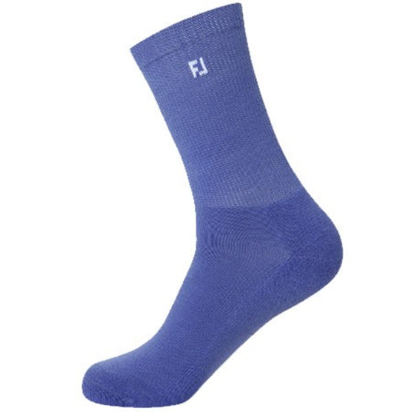 FootJoy FJ Pro Dry Men's Crew Fashion Golf Socks Maximum Comfort (Light Purple)