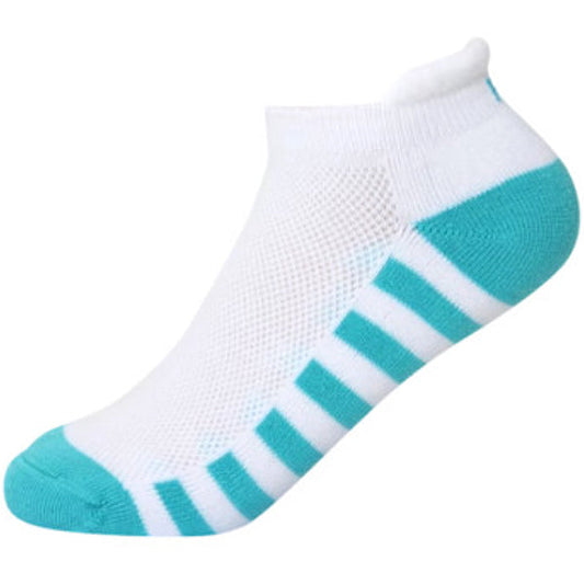 FootJoy FJ Pro Dry Women's Roll Tap Assort Golf Socks Maximum Comfort (Aqua)