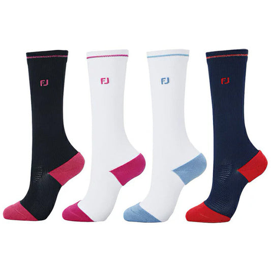 FootJoy FJ Techsof Tour Women's High Socks Maximum Golf Comfort