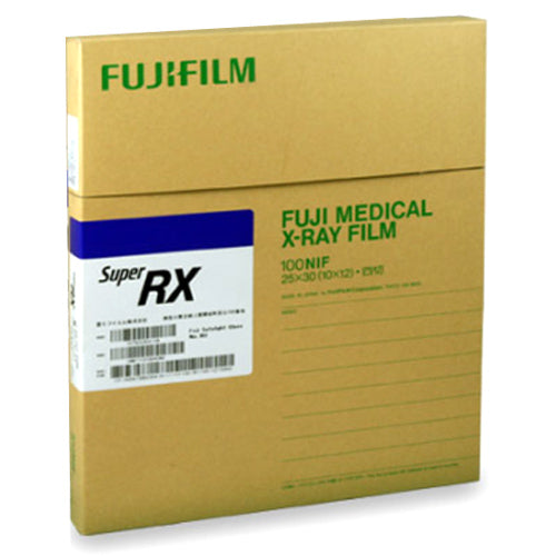 Fujifilm Super RX Fuji Medical X-Ray Film 14 X 14 inch (100 Sheets)