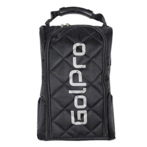 Golpro Ventilated Mesh Golf Shoes Case Sports Travel Case Pouch Bag (Black)