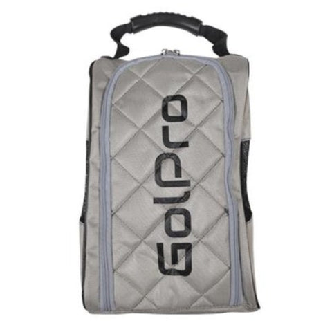 Golpro Ventilated Mesh Golf Shoes Case Sports Travel Case Pouch Bag (Silver)