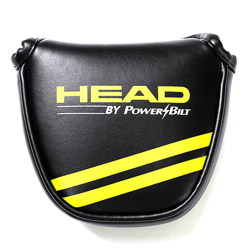 HEAD X5S Mallet Putter Head Cover Pouch Golf Club PU Headcover (Black)