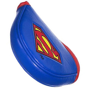 Superman Mallet Putter Head Cover Golf Club Headcover Magnetic Closure