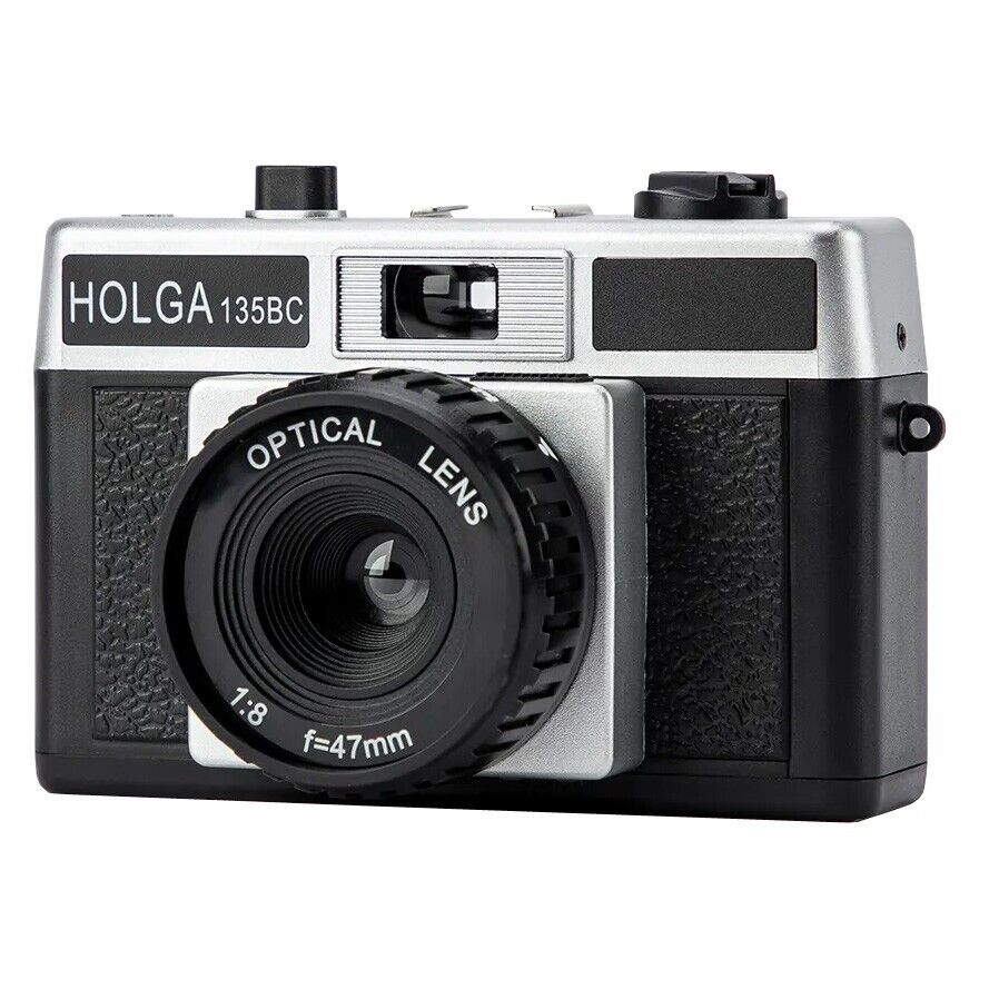 Holga 135BC 35mm Plastic Retro Film Camera 135 BC (Black) with Flash