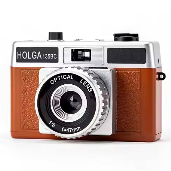 Holga 135BC 35mm Plastic Film Camera Vintage Retro 135 BC (Brown)