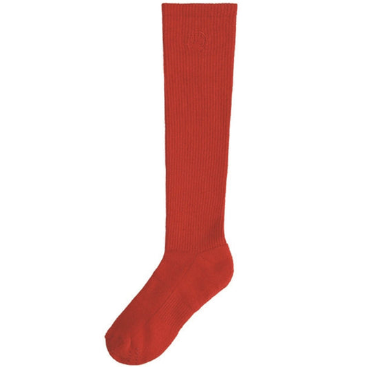 Honma Women's Line Knee Socks High-End Performance Golf Apparel (Red)