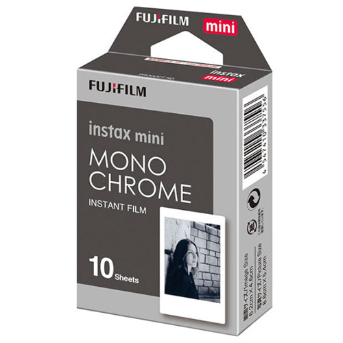 (40 Shots) Fujifilm Instax Mini B&W Mono Chrome Picture Instant Film Photo Paper