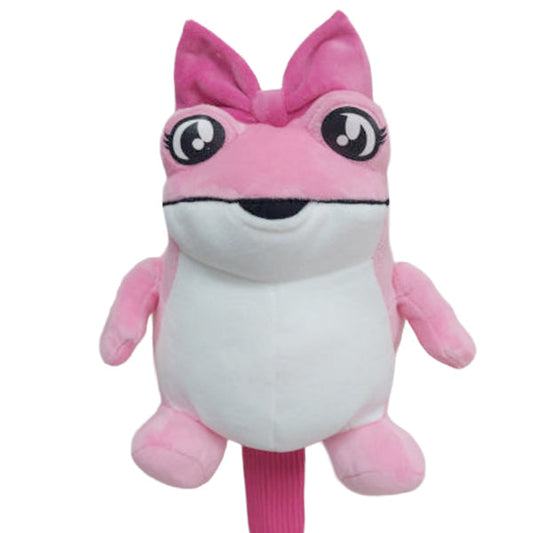 Jinro Soju Toad Natterjack Driver Head Cover Plush Golf Club Headcover (Pink) V2