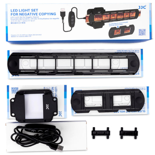 JJC Film Digitizing Adapter LED Kit For 35mm 135 Negative Copying and Converts