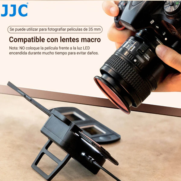 JJC Film Digitizing Adapter LED Kit For 35mm 135 Negative Copying and Converts