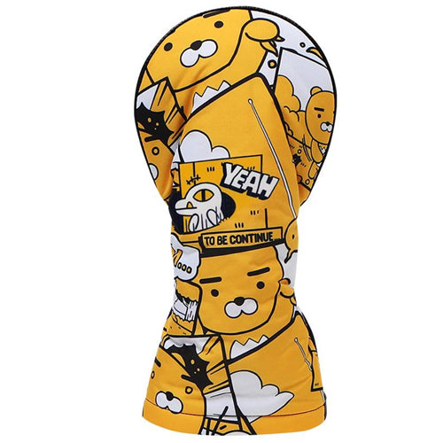 Kakao Friends Cartoon RYAN Driver Head Cover Cute Golf Club Headcover