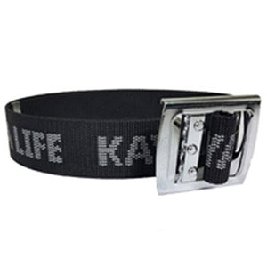 Kaya KL-108-1 Waist Working Tool Buckle Adjustable Webbing Belt Wide Hard Type (Black)