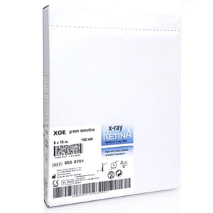 Kodak Retina XOE Medical X-Ray Film 10 X 12 inch (100 Sheets)