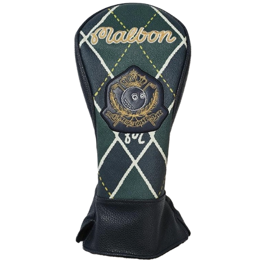 Malbon Newtro Heritage Golf Driver Head Cover Club Headcover (Green)