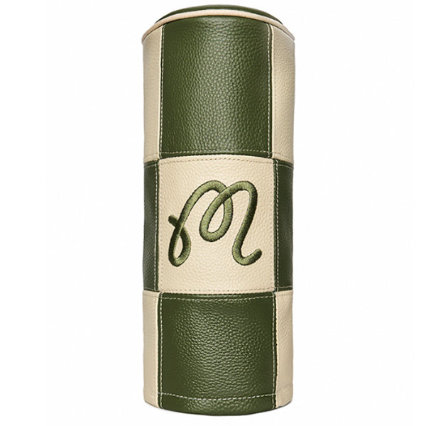 Malbon Barrel Golf Driver Head Cover Club Headcover (Green)