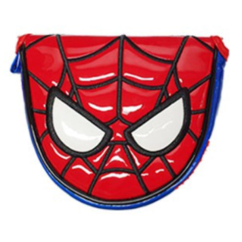 Marvel Spider-Man Mallet Putter Head Cover Golf Headcover Magnetic Closure