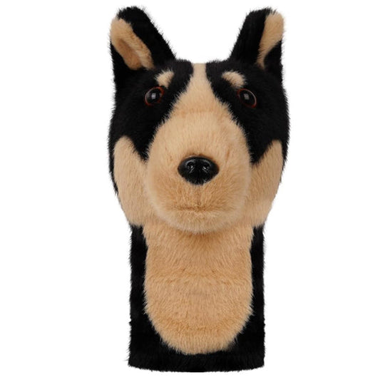 mytag Doberman Dog Driver Head Cover Plush Cute Animal Doll Headcover