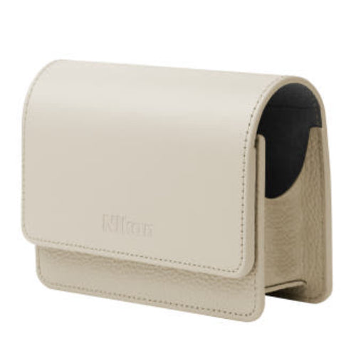 Nikon Premium Leather CoolShot Case Rangefinder Pouch Distance Meter (White)