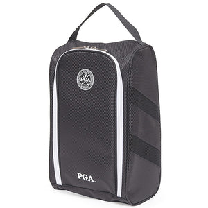 PGA Ventilated Golf Shoes Pouch Case Sports Travel Case Bag (Gray)