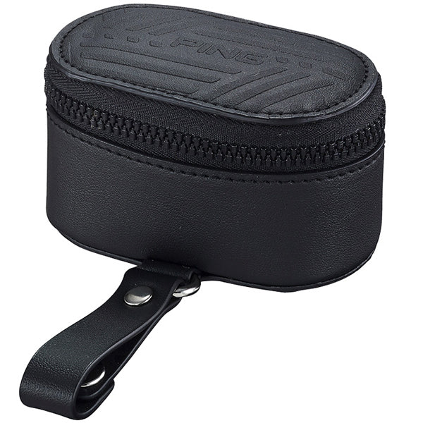 PING Ball Pouch Case Golf Travel Balls Bag (Black)