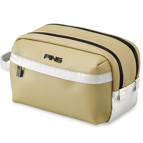 PING PJ Golf Travel Pouch Sports Tour Bag (Khaki)