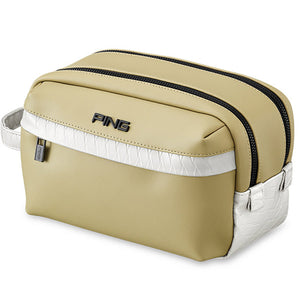 PING PJ Golf Travel Pouch Sports Tour Bag (Khaki)