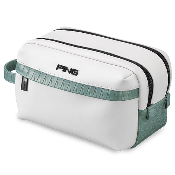 PING PJ Golf Travel Pouch Sports Tour Bag (White)