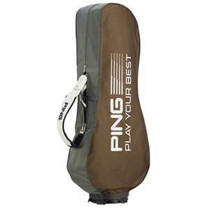 PING Golf Holiday Travel Cover Flight Luggage Bag Protection (Brown)