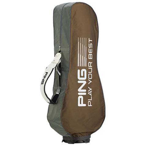 PING Golf Holiday Travel Cover Flight Luggage Bag Protection (Brown)