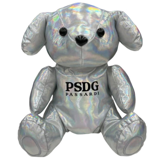 PSDG Puppy Dog Driver Head Cover Plush Cute Animal Doll Headcover (Silver)