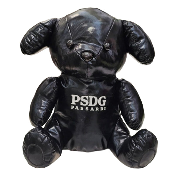 PSDG Puppy Dog Wood Head Cover Plush Cute Animal Doll Headcover (Black)