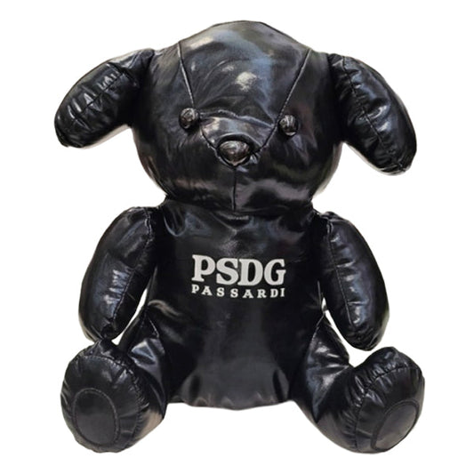 PSDG Puppy Dog Wood Head Cover Plush Cute Animal Doll Headcover (Black)