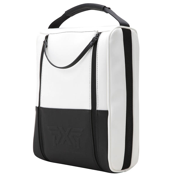 PXG Reflective Ventilated Shoes Case Sports Tour Travel Pouch Bag (White)