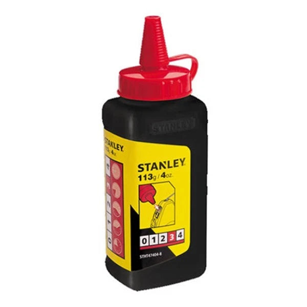 Stanley STHT47404-8 Chalk Line Powder Refill 113g (Red)