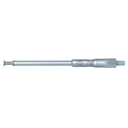 Mitutoyo 146-222 Groove Micrometer with Non-Rotating Spindle 0-25mm
