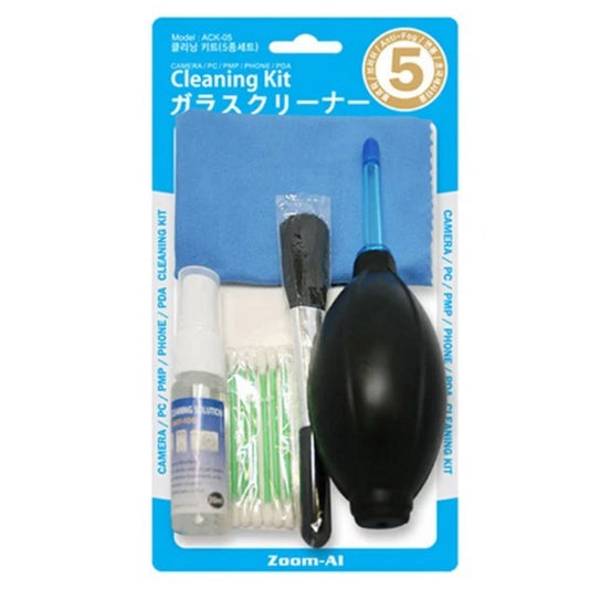 5in1 Camera Cleaner Kit For Digital SLR Camera Lens Sensor Cleaning Tools Set