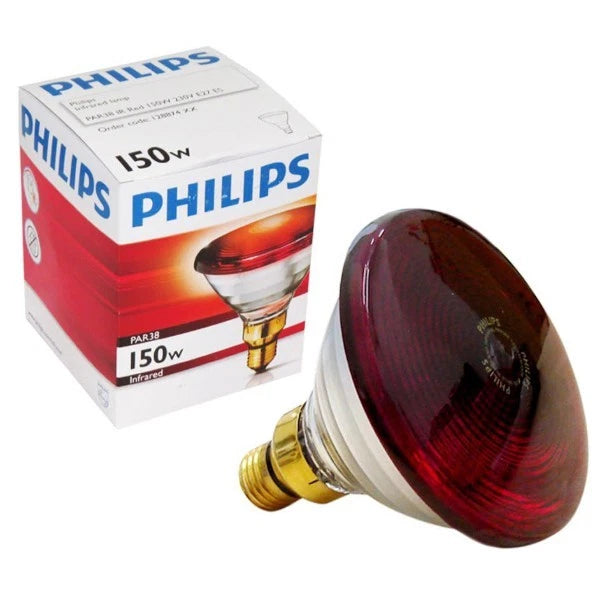 Philips PAR38E Infrared Lamp Healthcare Bulb E27 150W 230V PAR38