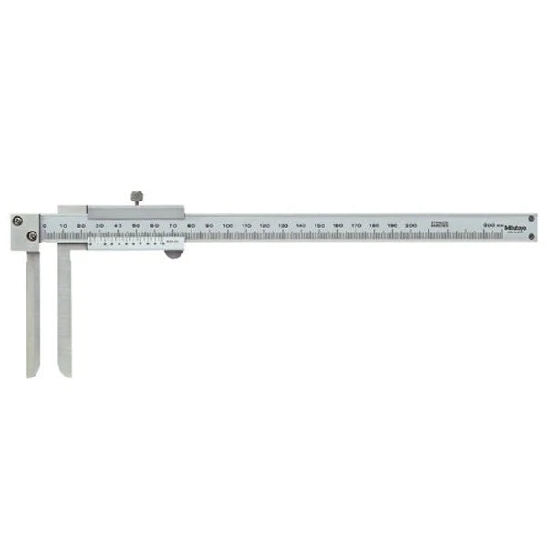 Mitutoyo 536-142 Vernier Knife Edge Type Inside Caliper Range 10-200mm