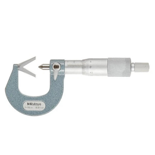 Mitutoyo 114-101 V-Anvil Micrometers 1-15mm 0.01mm