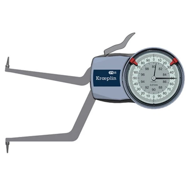 Kroeplin H280 Internal Dial Caliper Gauge 80-100mm 0.01mm IP65